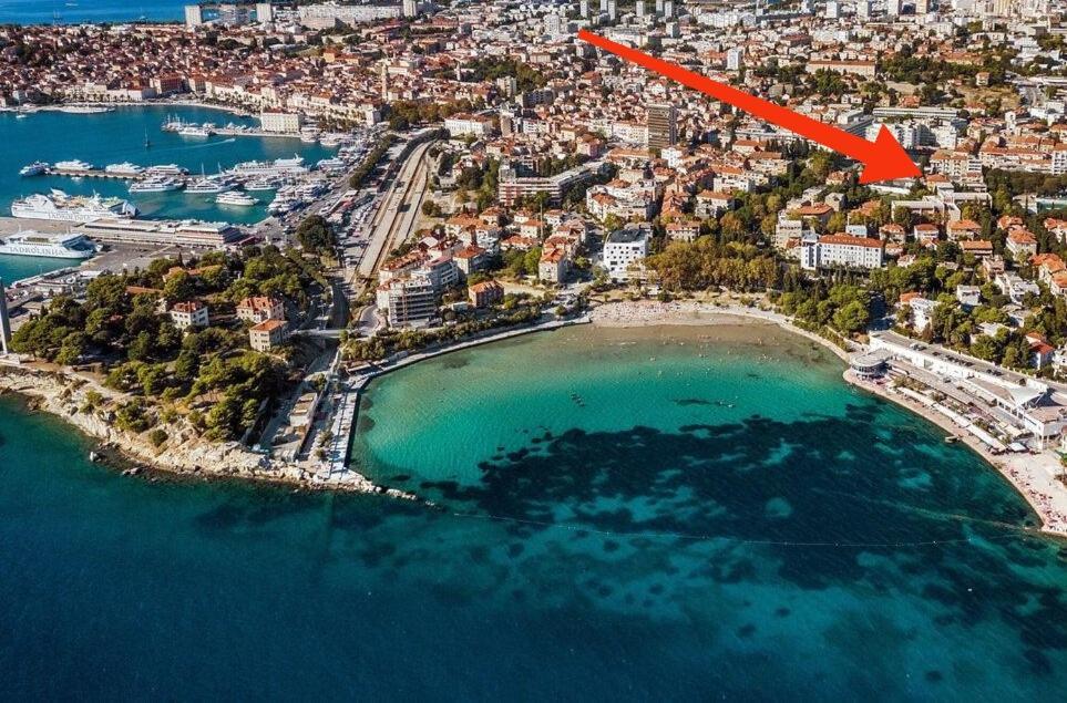 Tera Apartment Near Bacvice Beach And City Centre Spalato Esterno foto